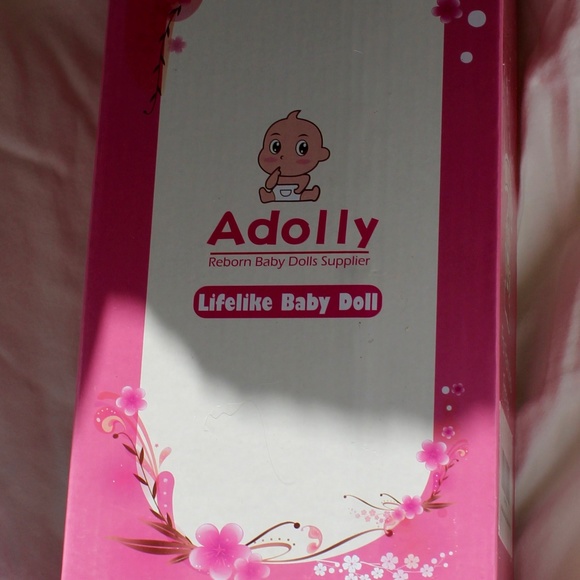 Adolly Gallery 20 Inch Lifelike Reborn Baby Doll Pink Soft Silicone Vinyl Reborn - Picture 1 of 6